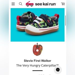 See Kai Run Stevie II 5C First Walker X The Very Hungry Caterpillar 🐛
